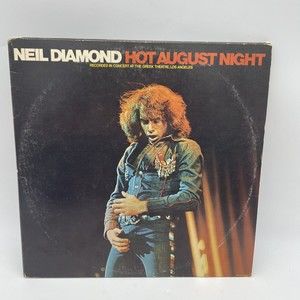 NEIL DIAMOND Hot August Night 2XLP NM